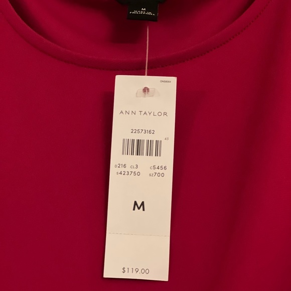Ann Taylor Dresses & Skirts - NWT Ann Taylor pleat front jersey knit midi dress